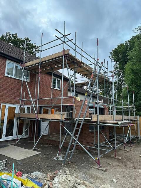 Hampshire scaffolding project by Pathfinder Scaffolding 2