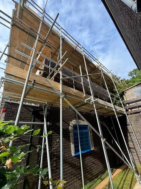 Hampshire scaffolding project by Pathfinder Scaffolding 3