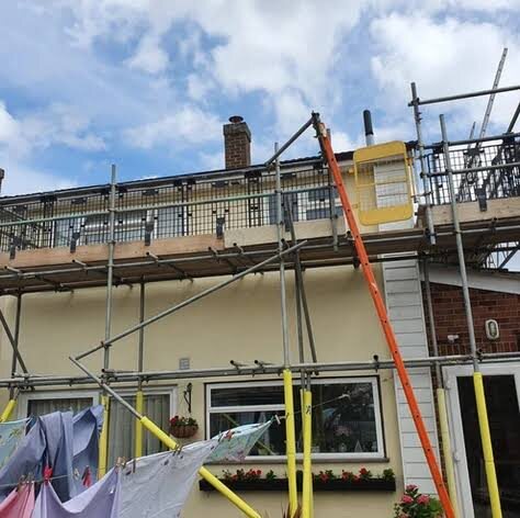 Hampshire scaffolding project by Pathfinder Scaffolding 4
