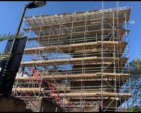 Hampshire scaffolding project by Pathfinder Scaffolding 5